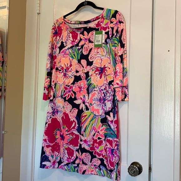 New with Tags Lilly Pulitzer Sophie Dress Tipping Point Navy Size:Medium - Picture 4 of 8